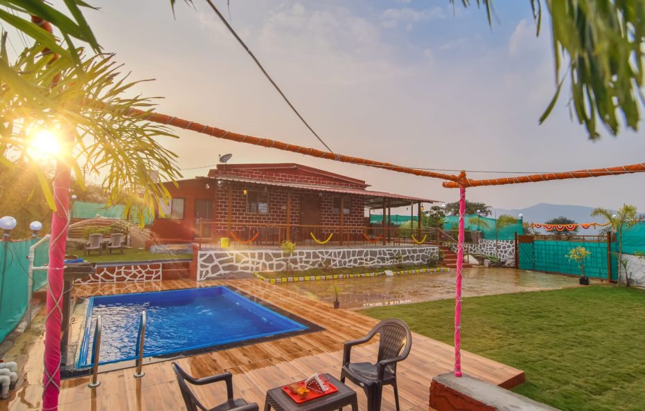 Shruti 2bhk SW pool villa pawna lake lonavala