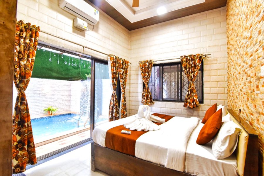 Luxurius 3 bhk tungarli  Lonavala villa2 with private pool